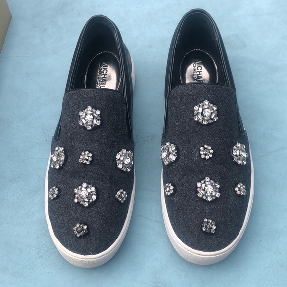 Michael Kors Shoes - WORN ONCE! Michael Kors Slip On Sneakers